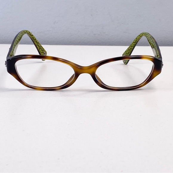 Coach New York Delaney HC6015 5031 Brown Tortoise Eyeglasses Frame 50-16-130 - Picture 4 of 13